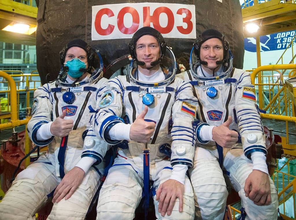 
			Expedition 64 Crew Blasts off on Express Ride to Station - NASA			